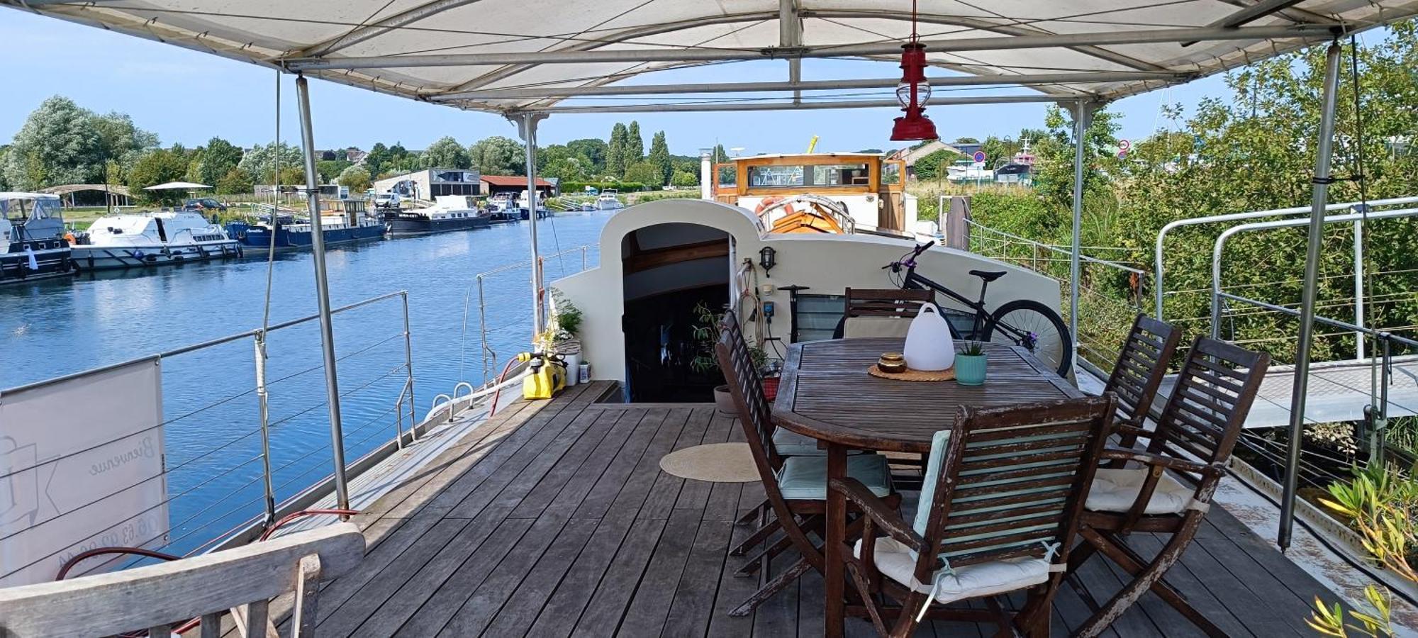 Odyssee Gite Sur Peniche Saint-Valéry-sur-Somme Exterior foto